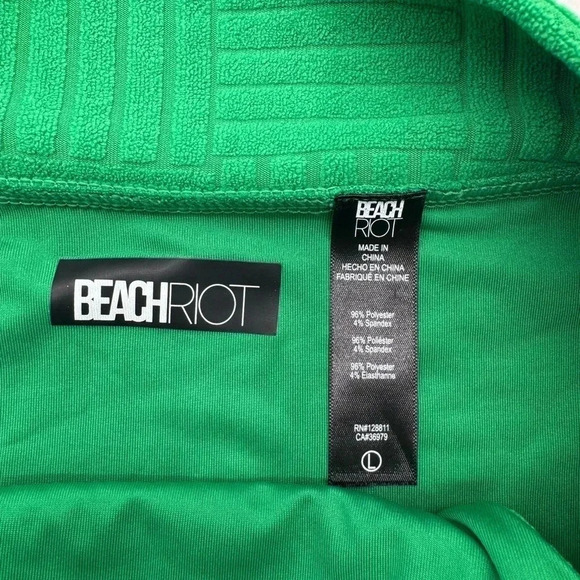 Beach Riot High Waist French Terry Bikini Bottom B2092 - Picture 5 of 5